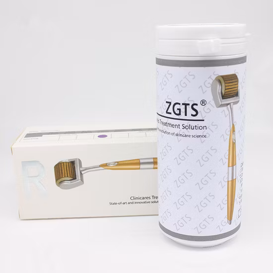 Rullo di bellezza per il viso Titanium 192 aghi Dermaroller viso Microneedle Derma Roller