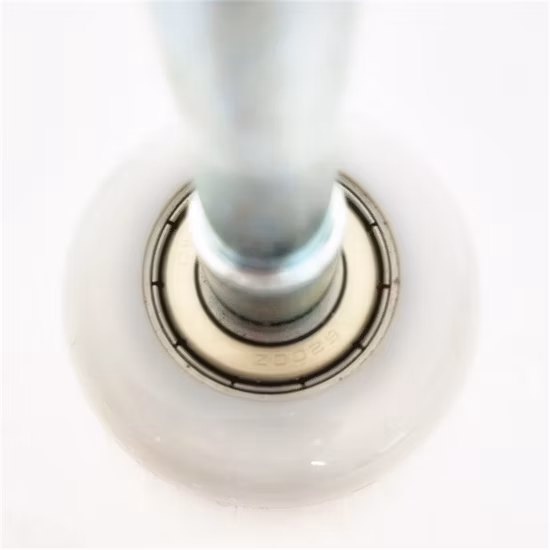 Rullo in nylon bianco 6200zz con cuscinetto 46*120mm appartiene alla porta del garage/parti hardware del cancello/accessori puleggia/rullo per materiali da costruzione hardware per porte e finestre