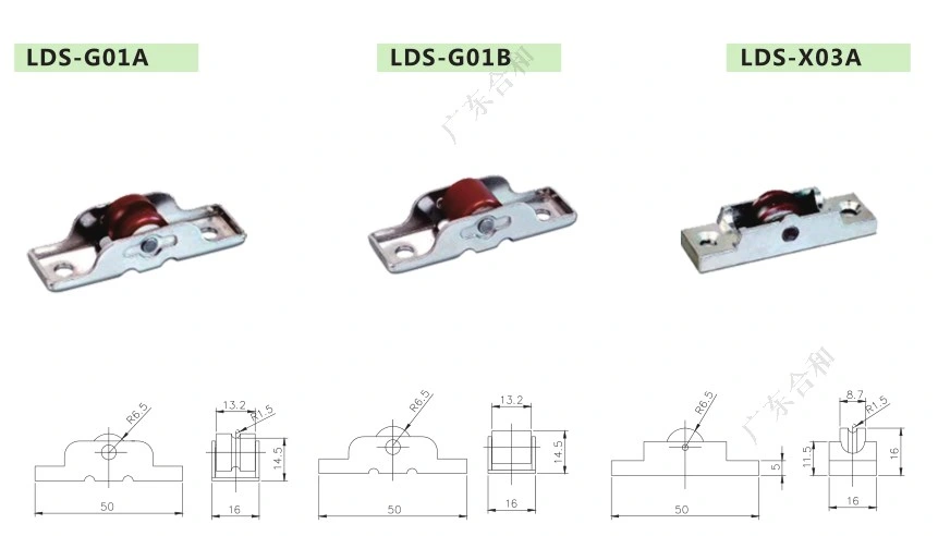 Aluminum Sliding Gate Door Window Nylon Roller Pulley Wheel Bearing Groove Roller Series Accessories