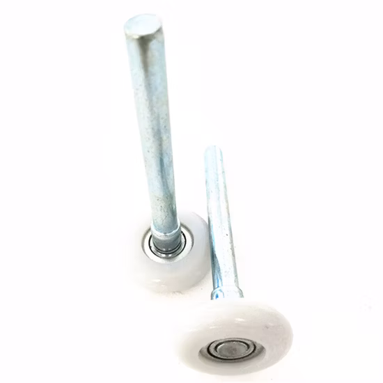 Rullo in nylon con 11 sfere nere con cuscinetto per porta del garage da 46 * 112 mm